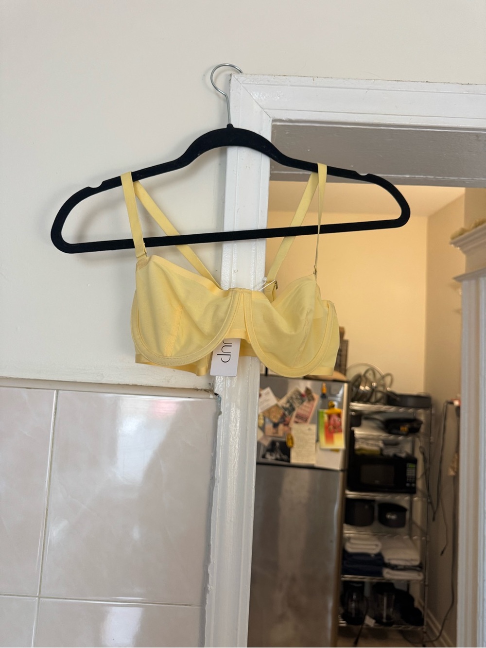 CUUP | Women's Yellow Underwire Bralette - Unbranded